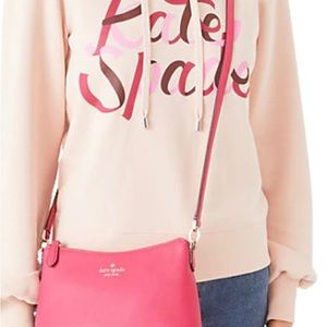 Kate Spade Bailey Crossbody Masons Brick Texture Leather Crossbody Bag Purse